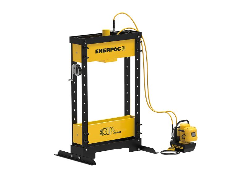 50 ton standing hydraulic press Enerpac model XLP5013ZES