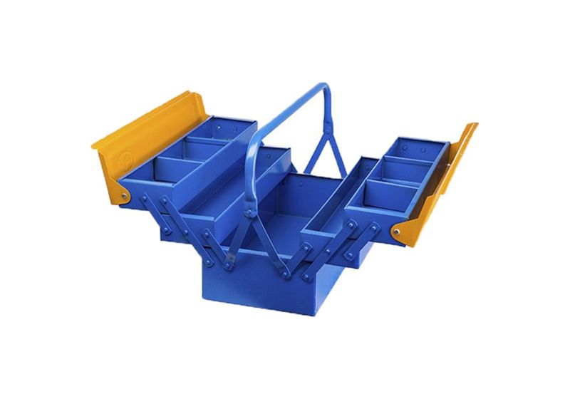 جعبه ابزار فلزی وفایی 40 سانتیمتر مدل 403