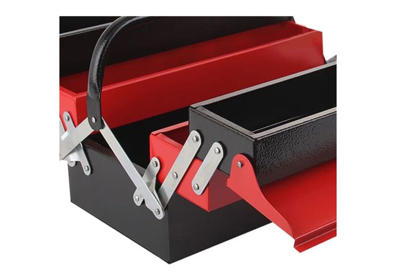 جعبه ابزار فلزی آروا 40 سانتیمتر مدل 4706