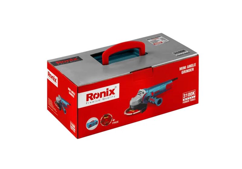مطحنة صغيرة رونیکس 1100 واط مع منظم سرعة – موديل 3100K | أداء قوي وتحكم دقيق