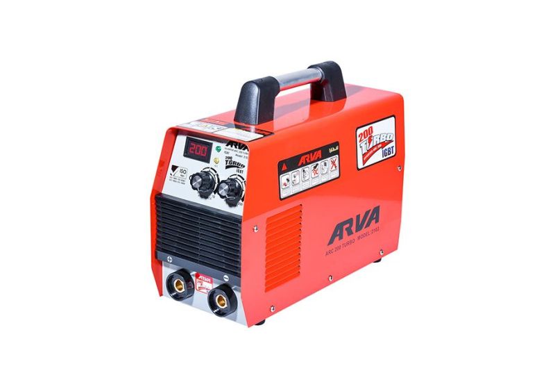 اینورتر جوشکاری توربو 200 آمپر آروا مدل 2103 مناسب برای چون ساخت و ساز، نرده‌سازی و ...