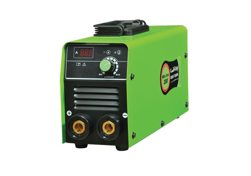 اینورتر جوشکاری 200 آمپر ایران ترانس مدل MINI ARC 200 مخصوص جوشکاری با الکترودهای 6013، 7018، چدن، آلومینیوم و استیل