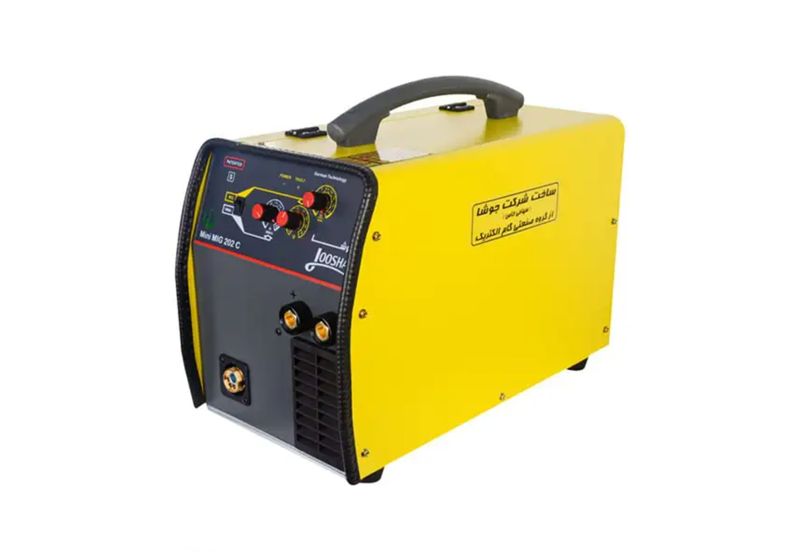 اینورتر جوشکاری 200 آمپر گام الکتریک مدل Mini MIG 202 C همراه کابل و گیره اتصال و مناسب قرقره 15kg
