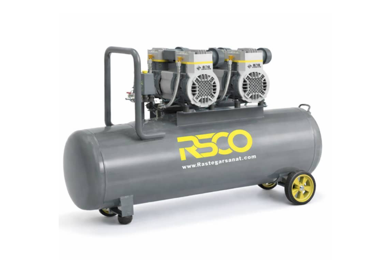 خرید انواع کمپرسور باد 80 لیتری سایلنت | انواع پمپ باد سایلنت
