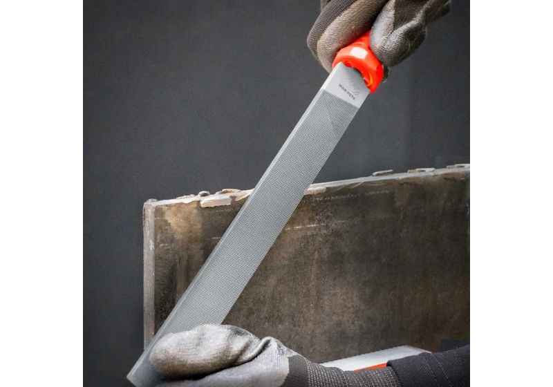 Iran potk flat engineering file 100 mm rough hammer