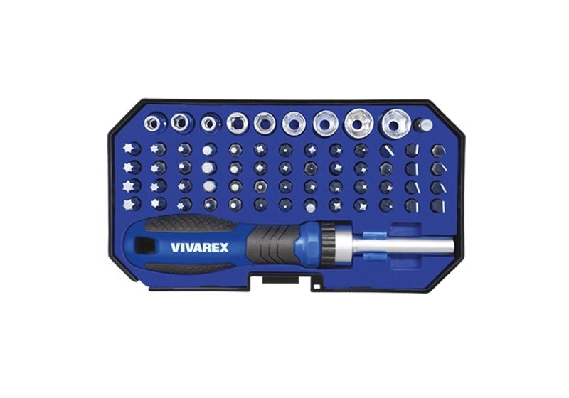 ست نوک پیچ گوشتی و بکس 63 عددی ویوارکس مدل VR6365-SD