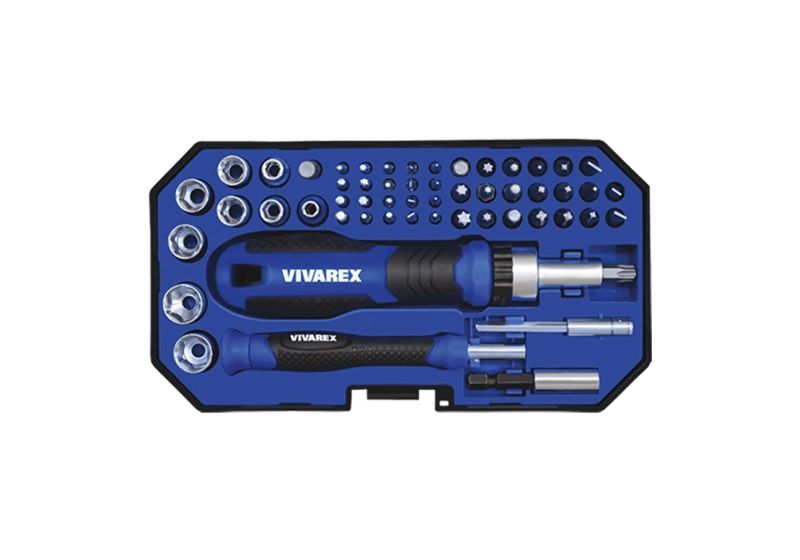 ست نوک پیچ گوشتی و بکس 55 عددی ویوارکس مدل VR5565-SD