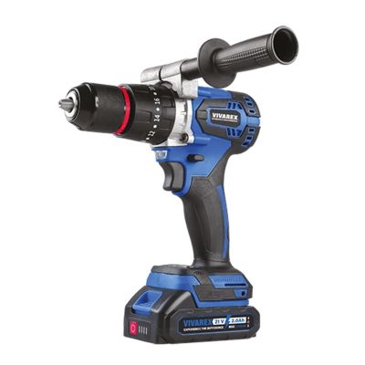 دریل شارژی 2 باطری 13 براشلس ویوارکس مدل VR2102-BL