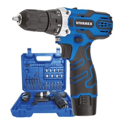 خرید دریل شارژی 2 باطری ویوارکس مدل VR12V-2A
