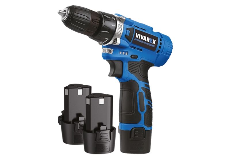 دریل شارژی 2 باطری بدون لوازم ویوارکس مدل VR1215V-2B
