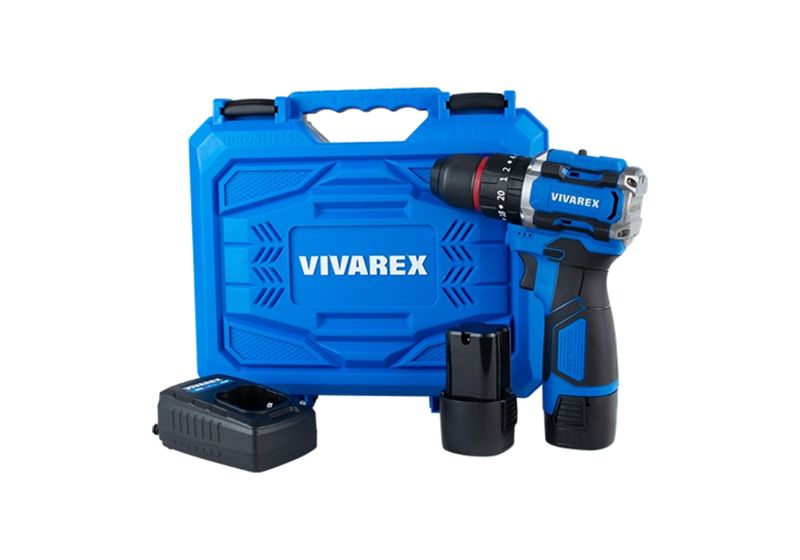 دریل شارژی 2 باطری براشلس ویوارکس مدل VR1610V-21BL