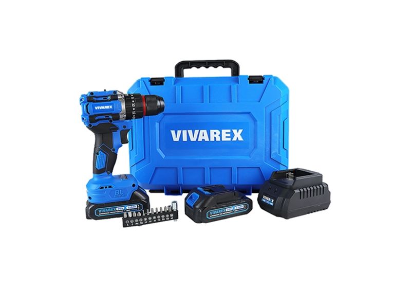 دریل شارژی 2 باطری براشلس ویوارکس مدل VR2010-BLX