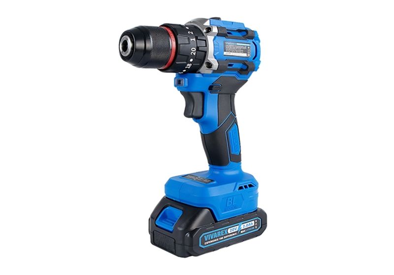 دریل شارژی 2 باطری براشلس ویوارکس مدل VR2010-BLX
