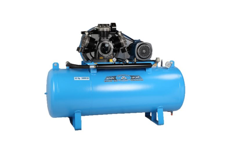 کمپرسور باد 1000 لیتری پیستونی مفیدی مدل CMK 3000-1000-H