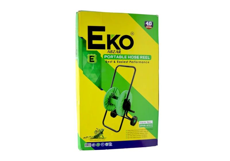 شلنگ جمع کن پایه دار اکو مدل EPHR-8103 با دسته گردان