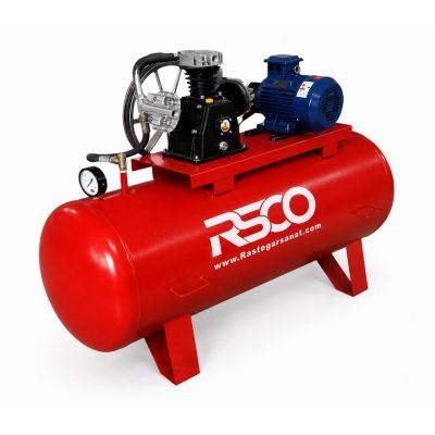 کمپرسور باد 1000 لیتری سه فاز چهار سیلندر RSCO مدل ACWP-1000
