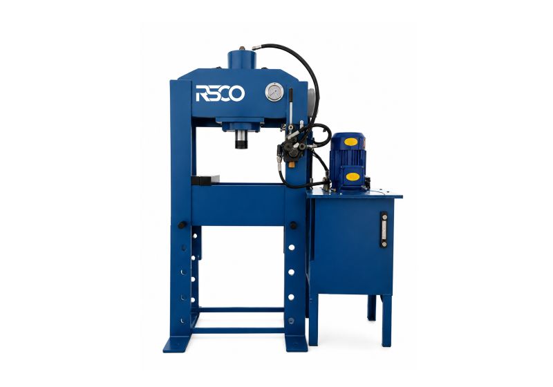 پرس هیدرولیک دروازه ای برقی 60 تن RSCO مدل PKE60