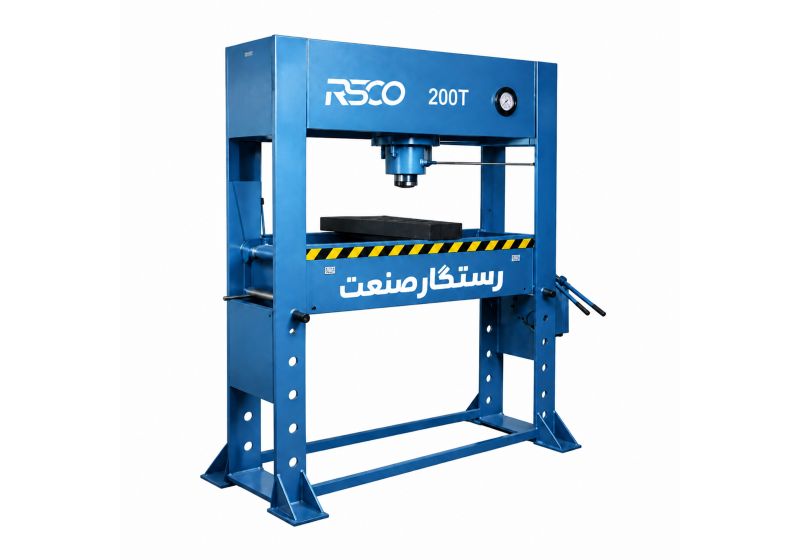 آلة الضغط الهيدروليكية 100 طن مودیل HPG100 متوفر بارخص الاسعار و اعلی جودة فی مبیعات رستگار صنعت الصناعی