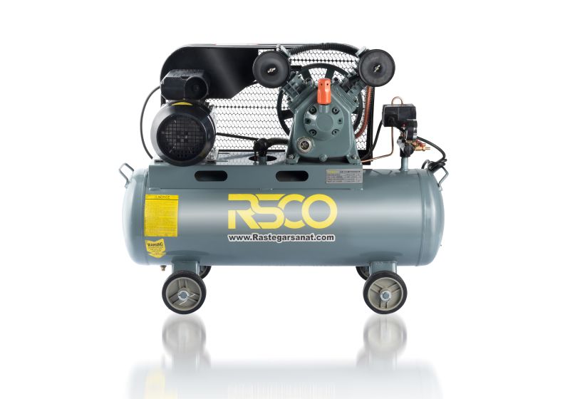 عکس کمپرسور باد 60 لیتری تسمه ای RSCO مدل ACMV2-60