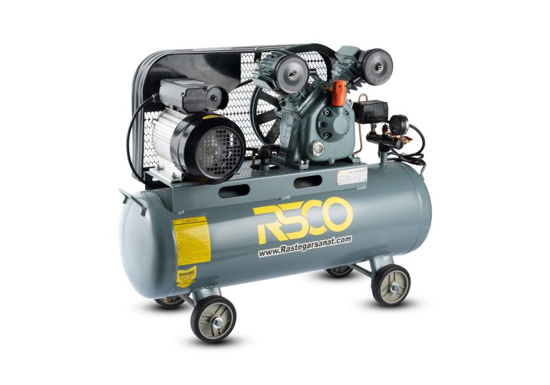 RSCO belt air compressor 60 liters ACMV2-60|high quality