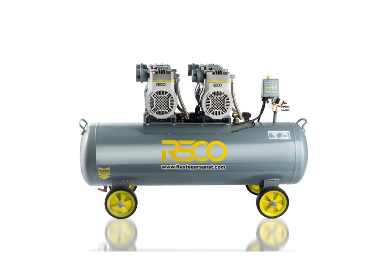 عکس کمپرسور باد 80 لیتری سایلنت RSCO مدل ACWF2-80