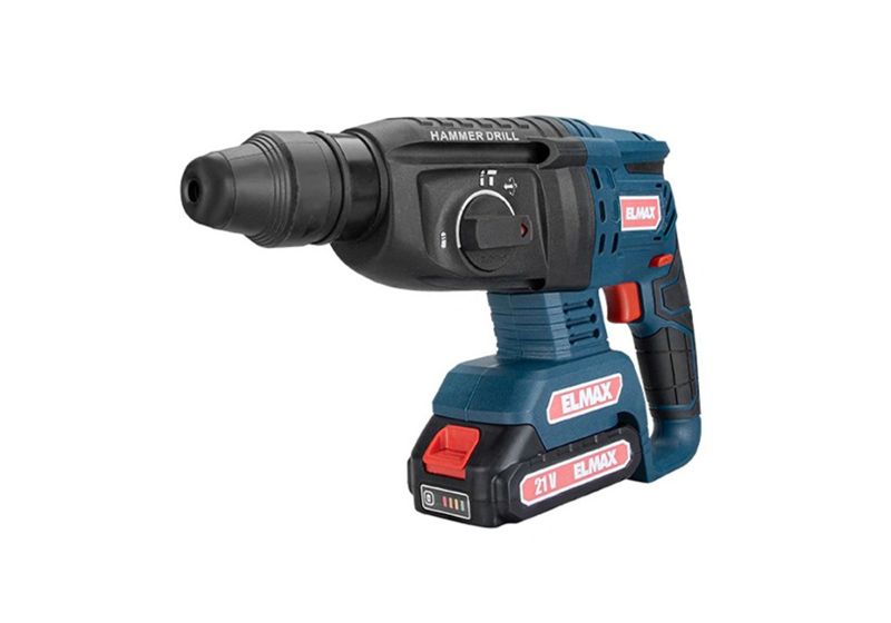 دریل بتن کن شارژی المکس 21 ولت مدل C.R 4501
