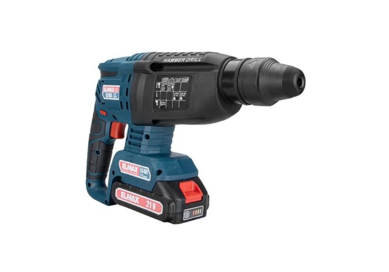 قیمت دریل بتن کن شارژی المکس C.R 4501 دو باتری