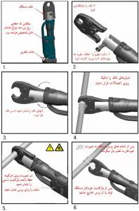 نحوه کار با پرس شارژی لوله پنج لایه