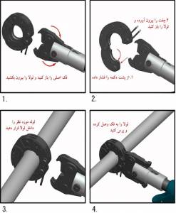 نحوه کار با پرس شارژی لوله پنج لایه