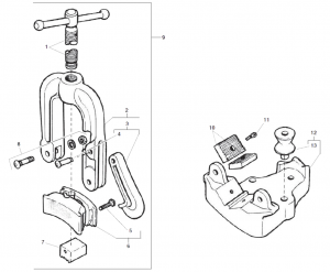 نحوه کار با گیره لوله گیر
