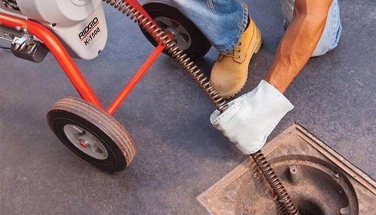 کار با دستگاه لوله بازکنی