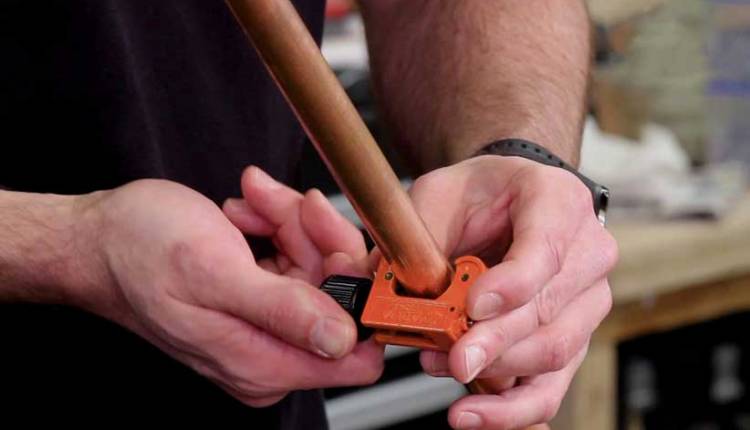 نحوه کار با لوله بر مسی