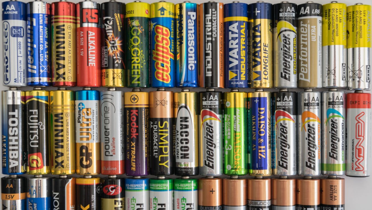 باتری های قلیایی