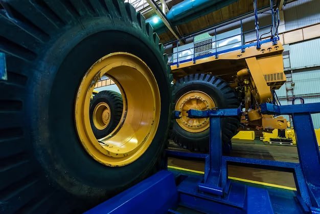 چرخ های ماشین‌ آلات صنعتی