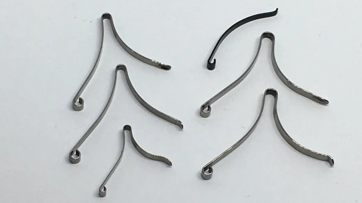 انواع فنر قیچی لوله سبز