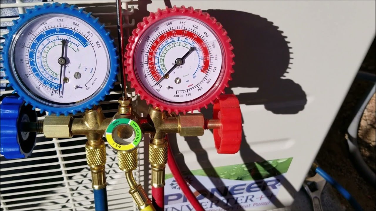 مانومتر شارژ گاز آنالوگ