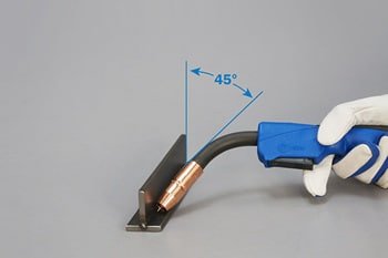 نازل جوش زاویه‌دار