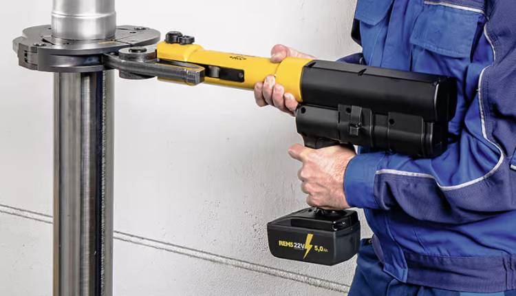 نحوه کار با پرس لوله پنج لایه