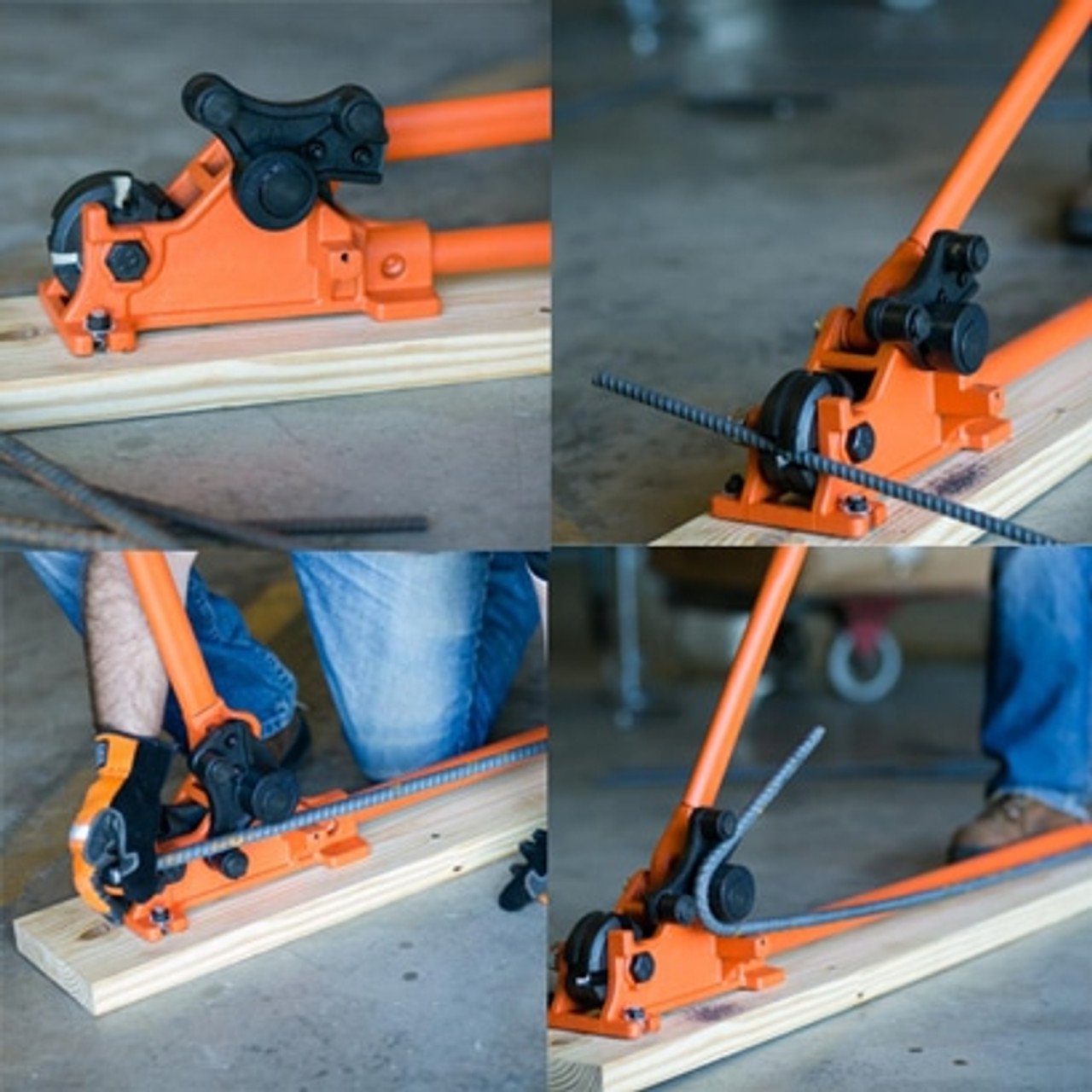  کار با قیچی میلگرد بر هیدرولیکی