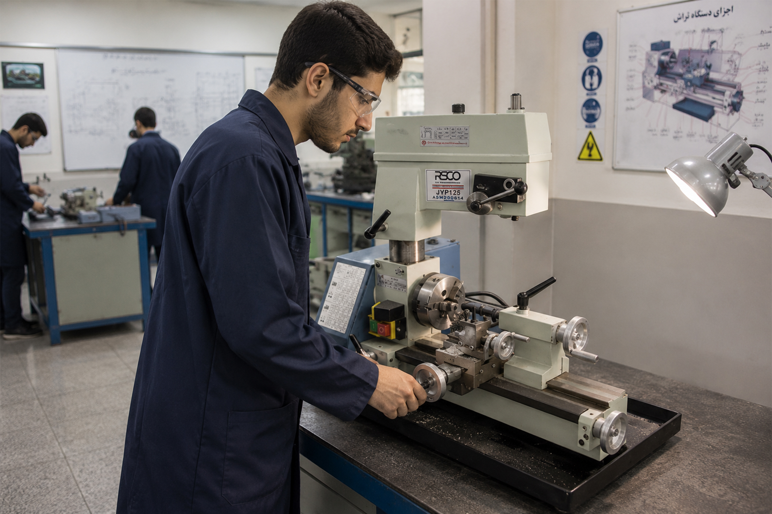 دستگاه تراش مینی 1500 وات RSCO مدل JYP125