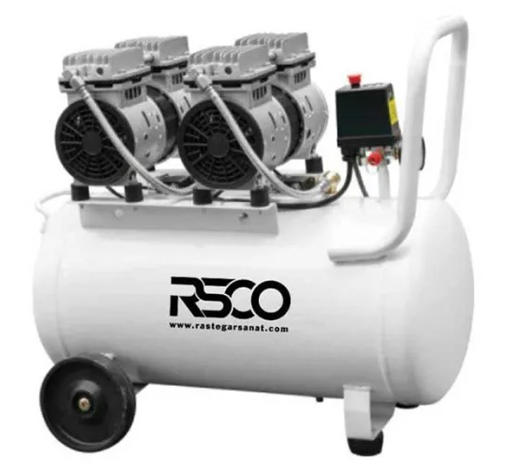 کمپرسور باد 24 لیتری سایلنت RSCO مدل ACWC2-24