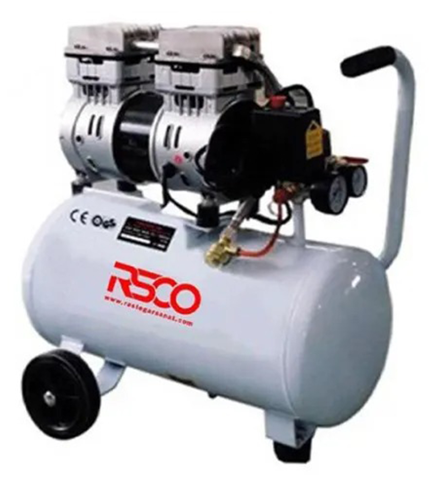 کمپرسور باد 25 لیتری سایلنت RSCO مدل ACWC-25