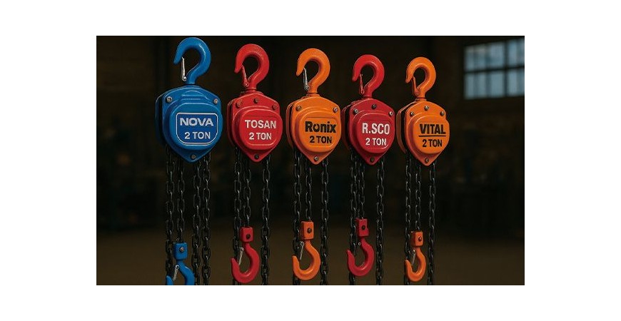 راهنمای خرید جرثقیل دستی 2 تن - شهریور 1404