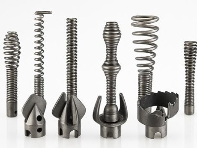 کدام سر فنر دستگاه لوله بازکنی برای چه نوع گرفتگی هایی مناسب است؟ راهنمای جامع  انواع سر فنر 1404